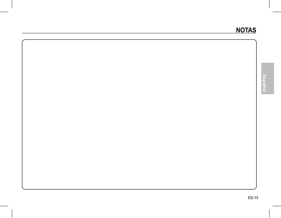 Notas | Samsung EC-SL201SBA-US User Manual | Page 32 / 34