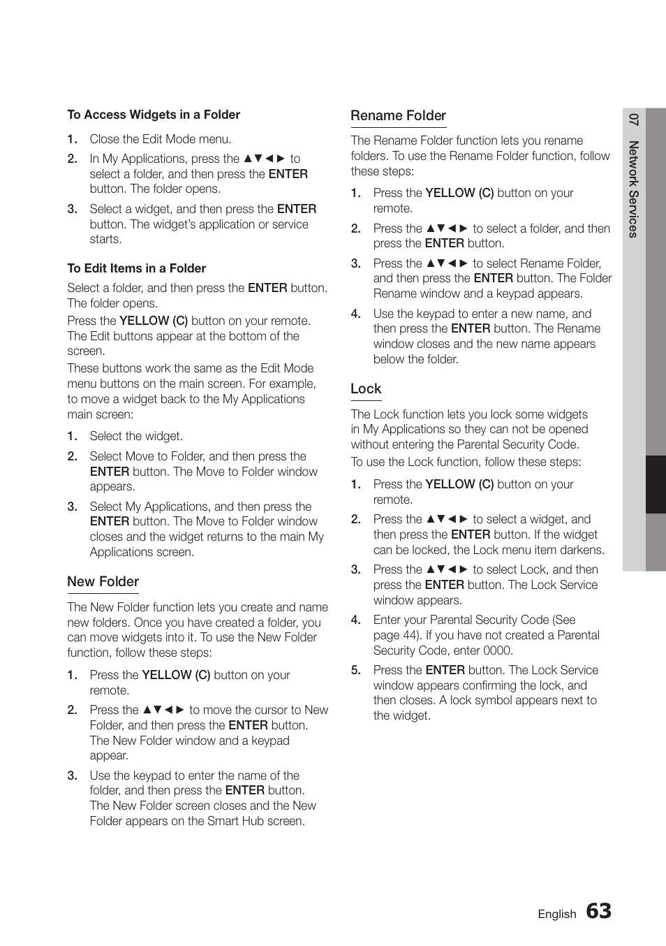 Samsung BD-D7500-ZA User Manual | Page 63 / 84