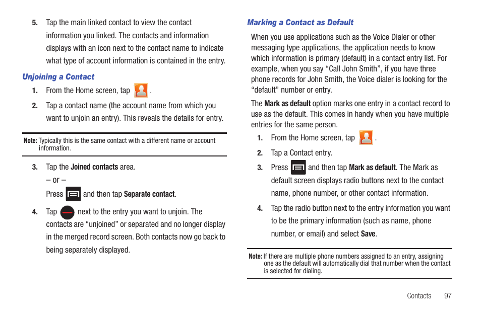 Samsung SGH-T769NKBTMB User Manual | Page 101 / 310