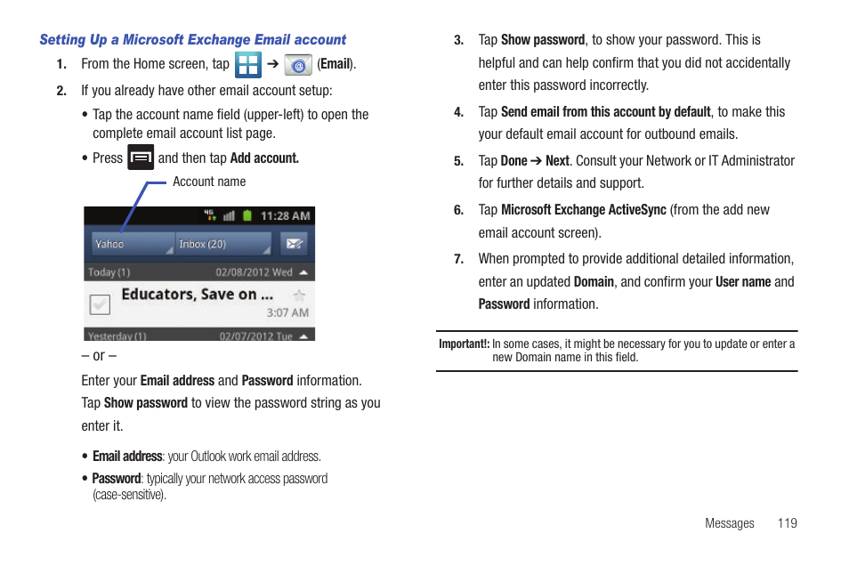 Samsung SGH-T769NKBTMB User Manual | Page 123 / 310