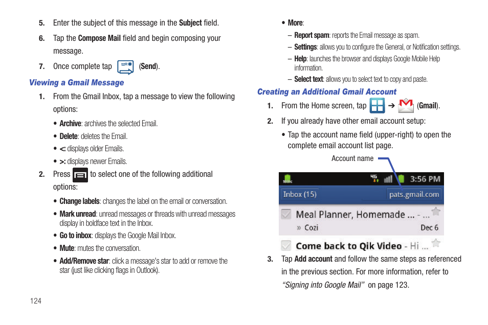 Samsung SGH-T769NKBTMB User Manual | Page 128 / 310