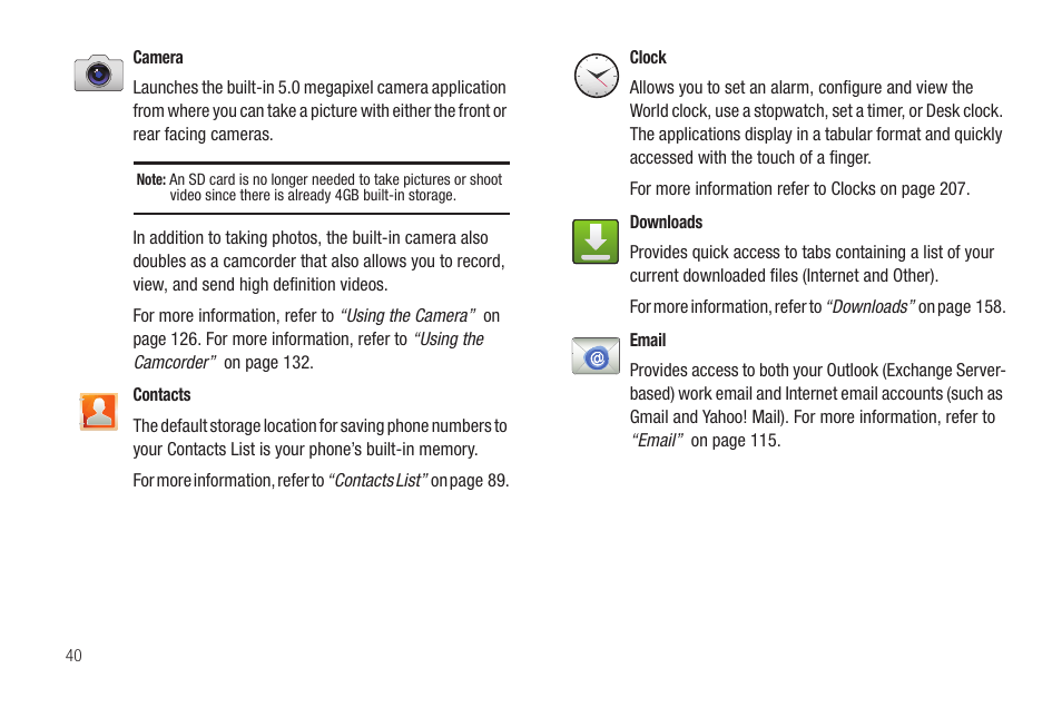 Samsung SGH-T769NKBTMB User Manual | Page 44 / 310