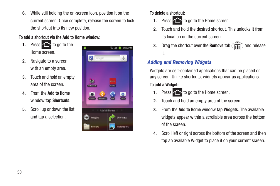 Samsung SGH-T769NKBTMB User Manual | Page 54 / 310