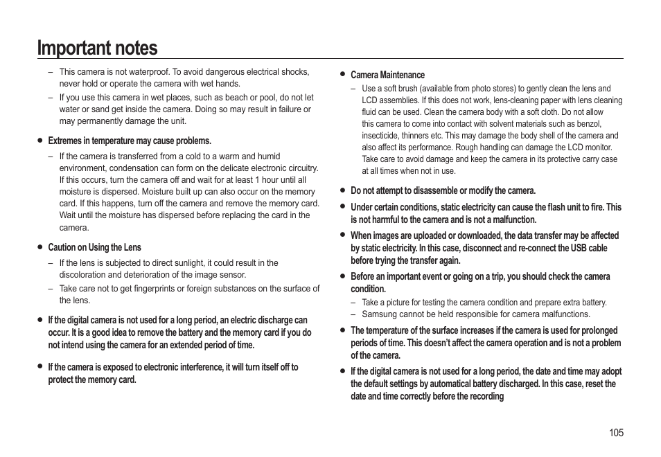 Samsung EC-HZ10WBBP-US User Manual | Page 106 / 114