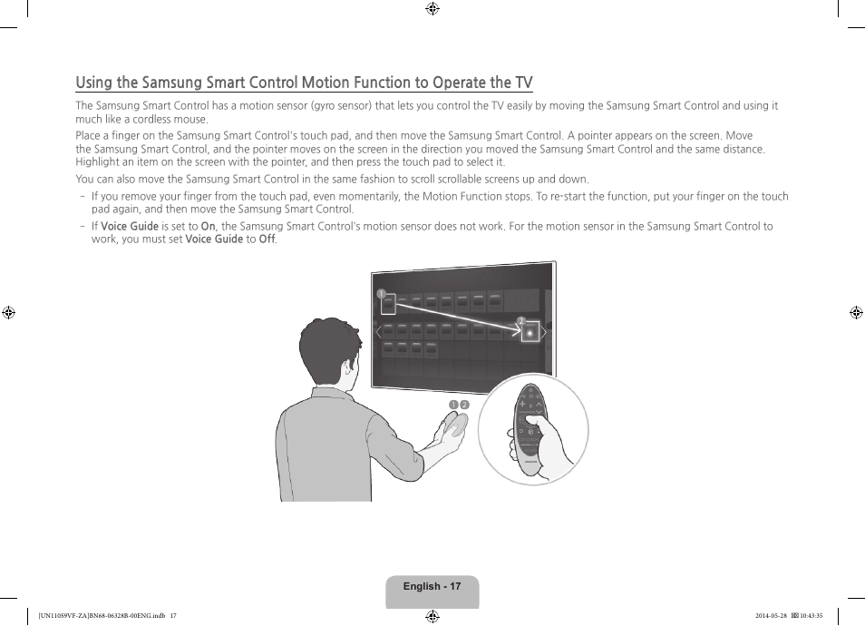 Samsung UN110S9VFXZA User Manual | Page 17 / 41