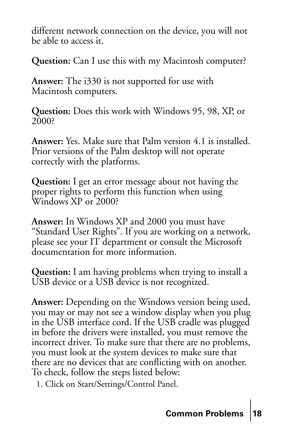 Samsung SPH-I300SS-XAR User Manual | Page 18 / 22