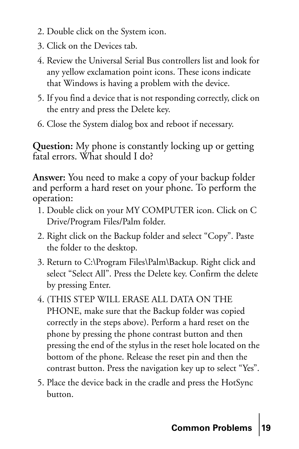 Samsung SPH-I300SS-XAR User Manual | Page 19 / 22