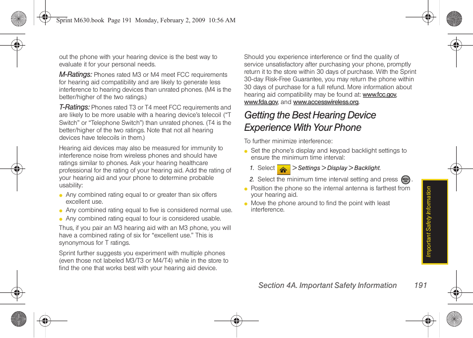 Samsung SPH-M630ZKASPR User Manual | Page 207 / 223