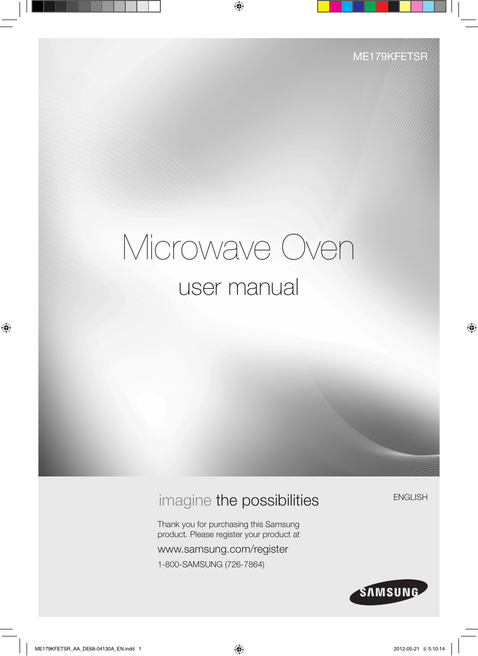 Samsung ME179KFETSR-AA User Manual | 48 pages