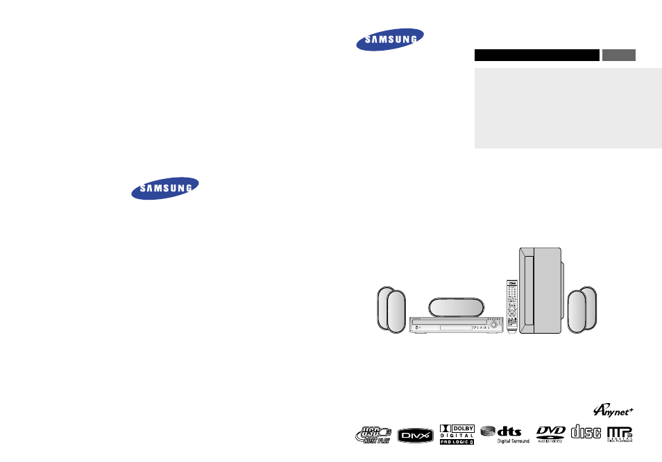 Samsung HT-X50T-XAA User Manual | 33 pages