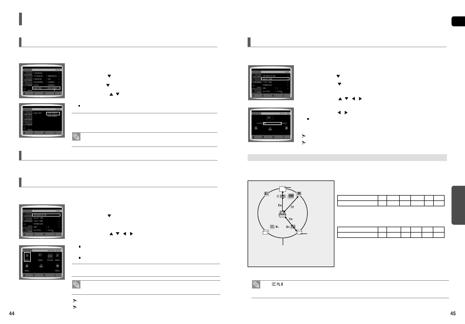 Dvd playback mode, Divx (r) registration, Setting the speaker mode | Setting the delay time, Settings, Con’t), Eng setup | Samsung HT-X50T-XAA User Manual | Page 23 / 33