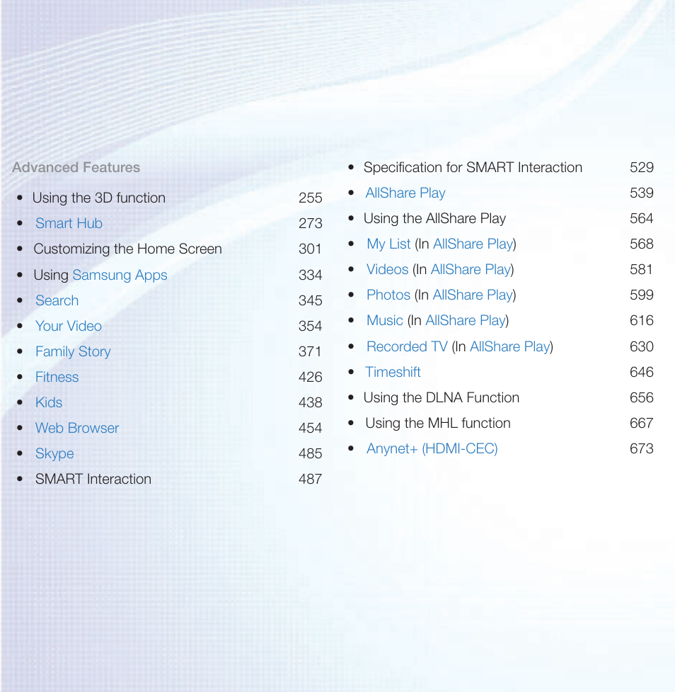 Samsung UN55ES8000GXZE User Manual | Page 3 / 813