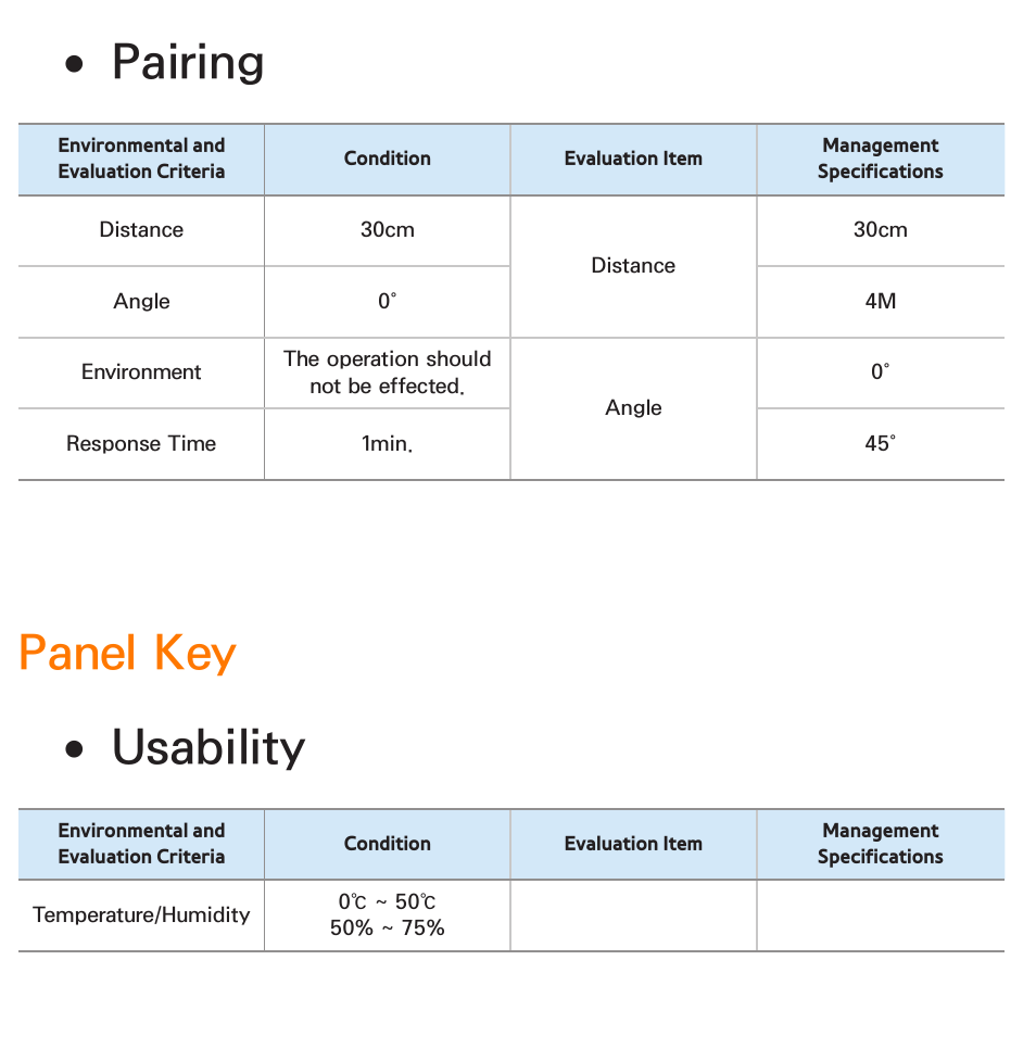 Pairing, Panel key, Usability | Samsung UN55ES8000GXZE User Manual | Page 541 / 813