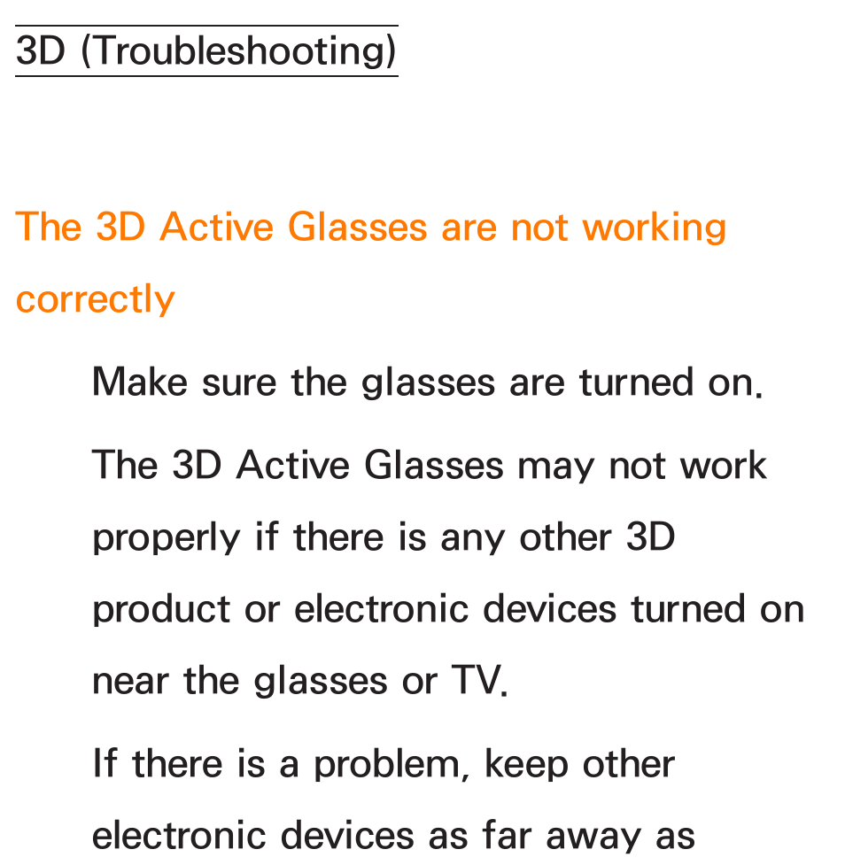 3d (troubleshooting) | Samsung UN55ES8000GXZE User Manual | Page 737 / 813