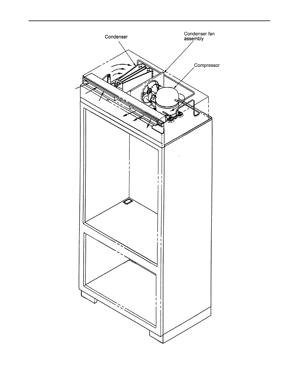 Machine compartment assembly | Amana Bottom Mount Refrigerator User Manual | Page 19 / 70