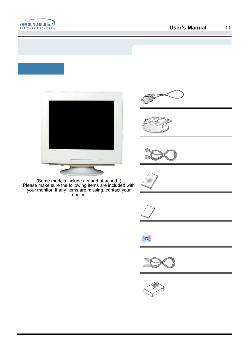 Introduction | Samsung PG19NSBU-ADC User Manual | Page 11 / 88