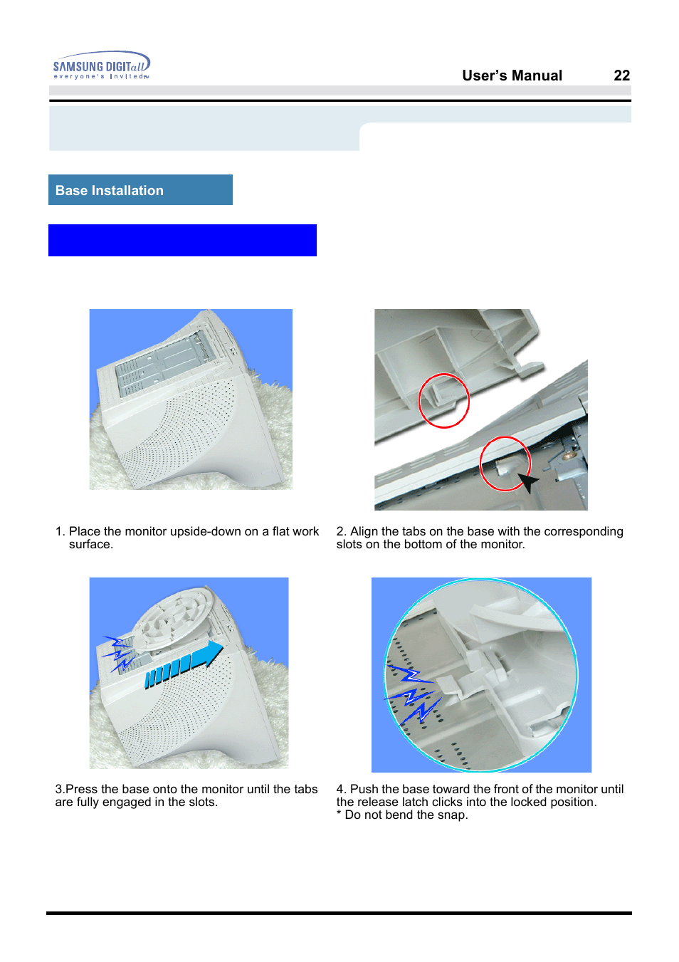 Setup | Samsung PG19NSBU-ADC User Manual | Page 24 / 88