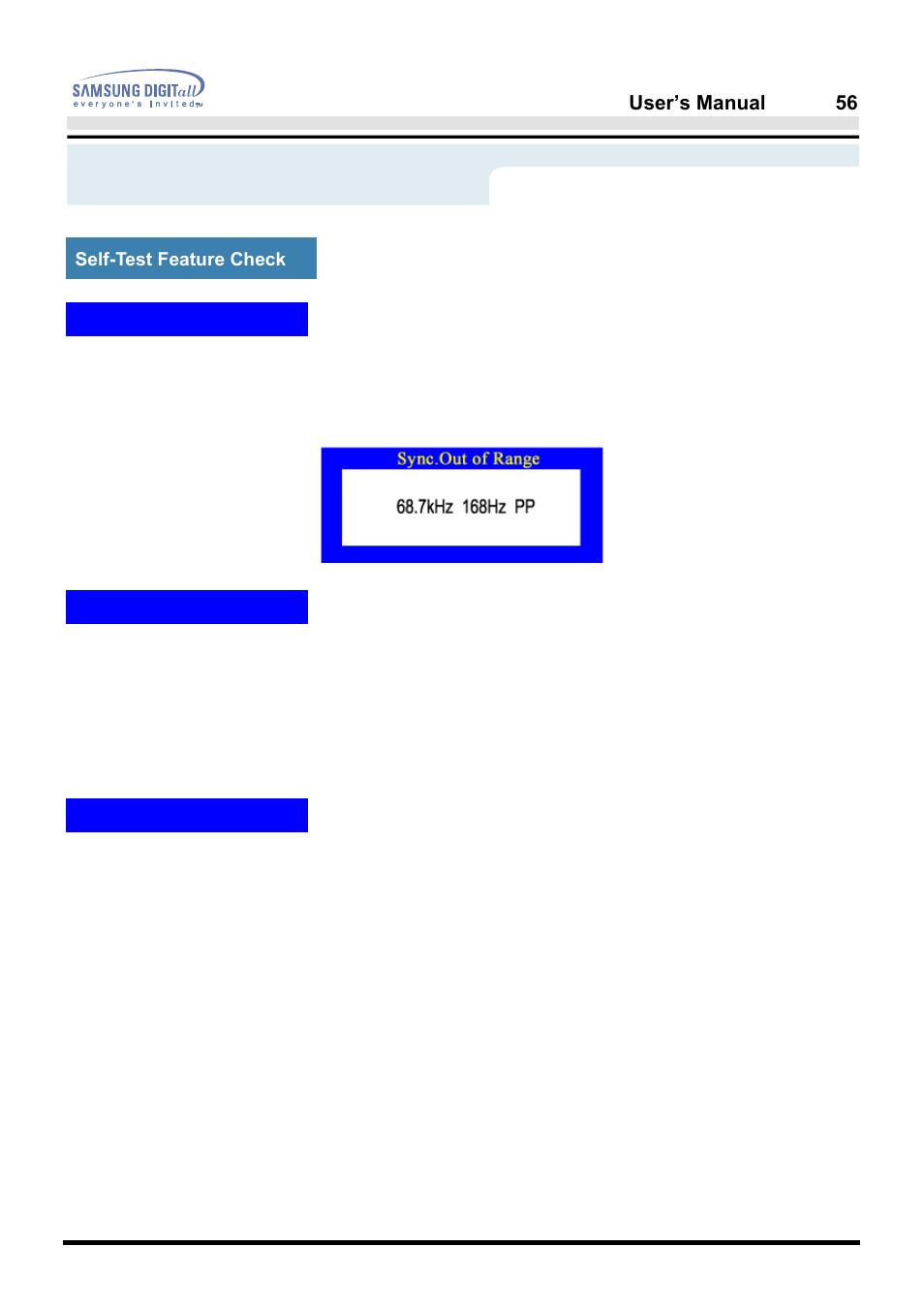 Troubleshooting | Samsung PG19NSBU-ADC User Manual | Page 70 / 88