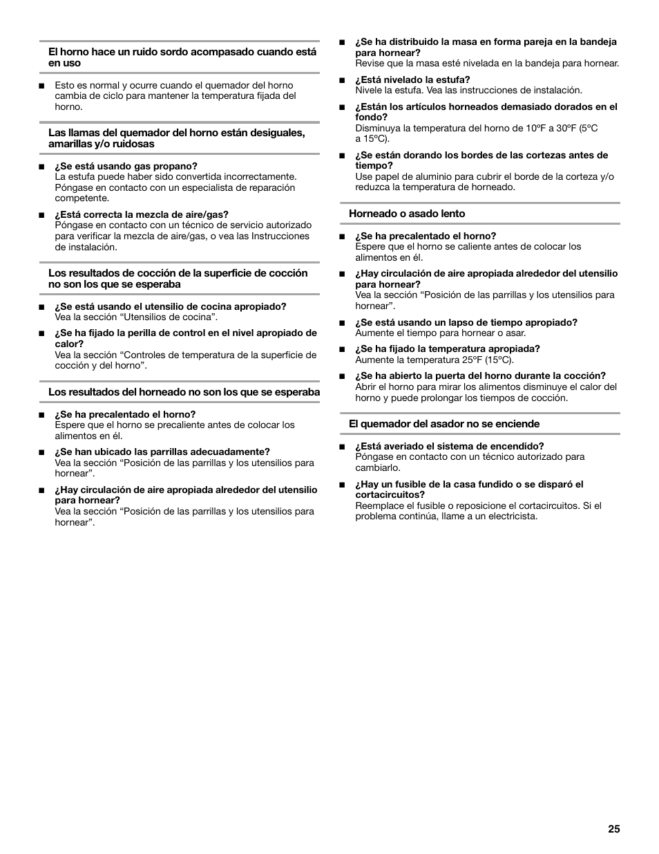 Amana W10181330A User Manual | Page 25 / 28