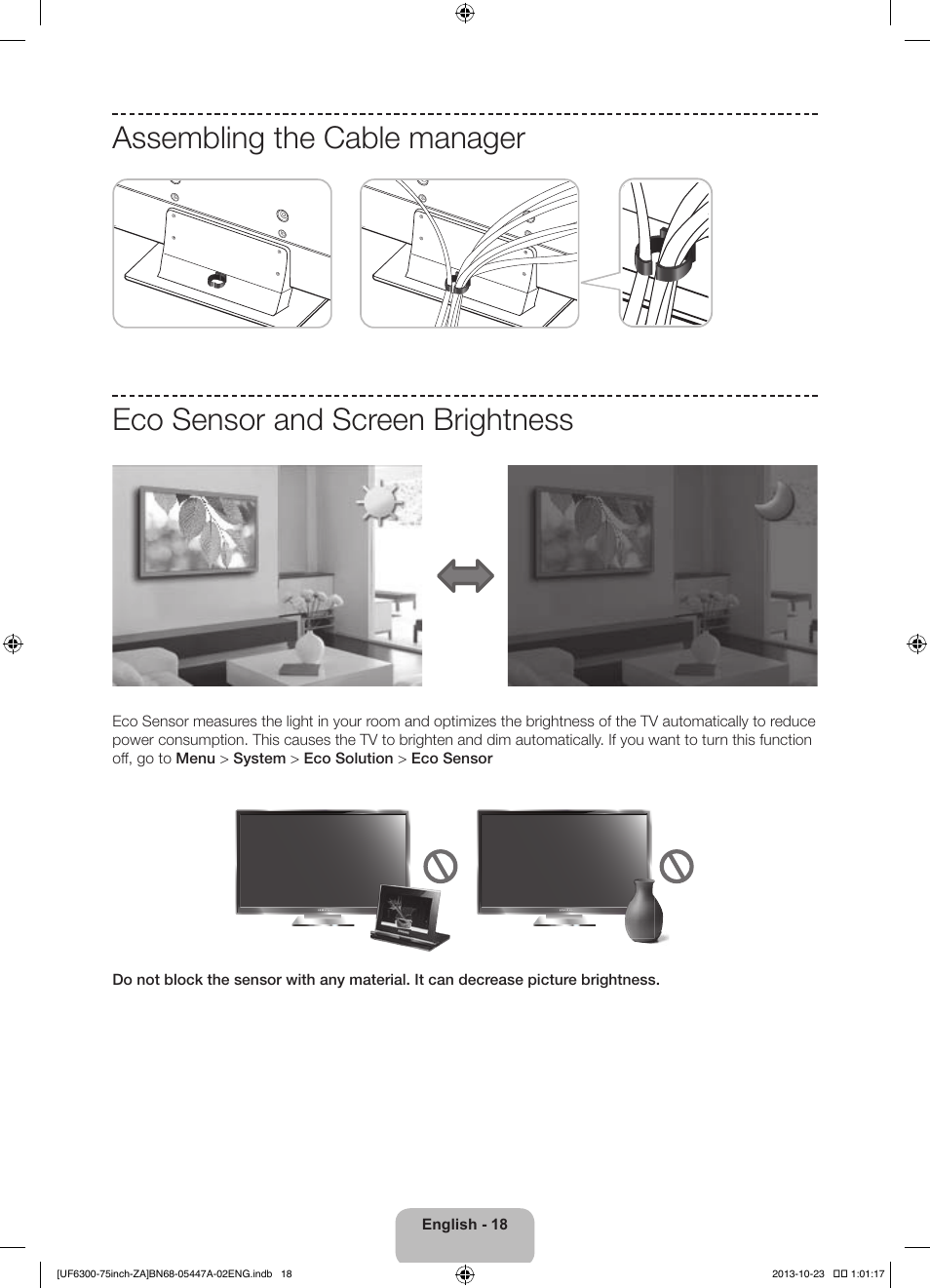 Samsung UN75F6300AFXZA User Manual | Page 18 / 26