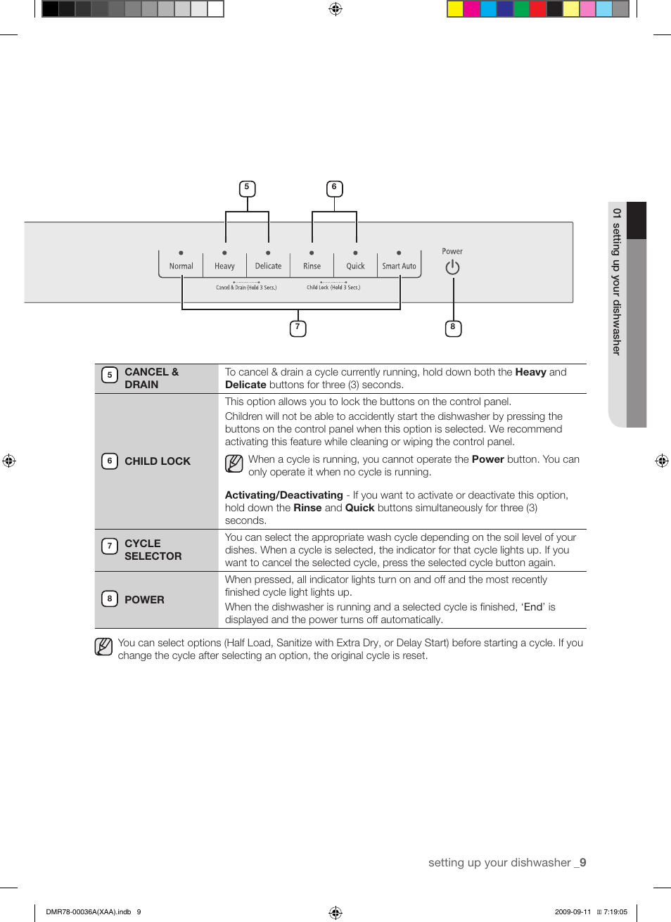 Samsung DMR78AHW-XAA User Manual | Page 9 / 30