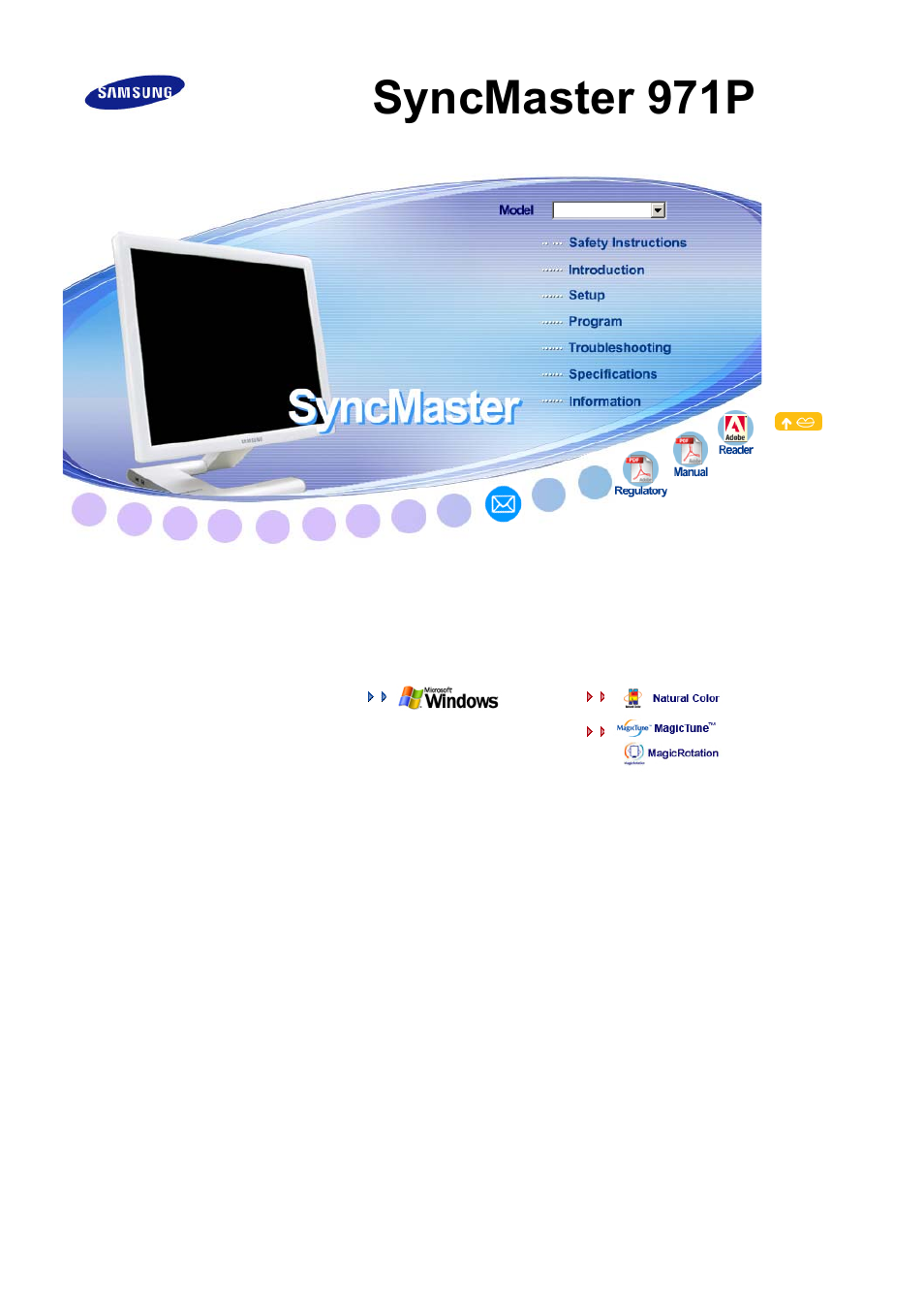 Samsung LS19MBPXFV-XAA User Manual | 56 pages