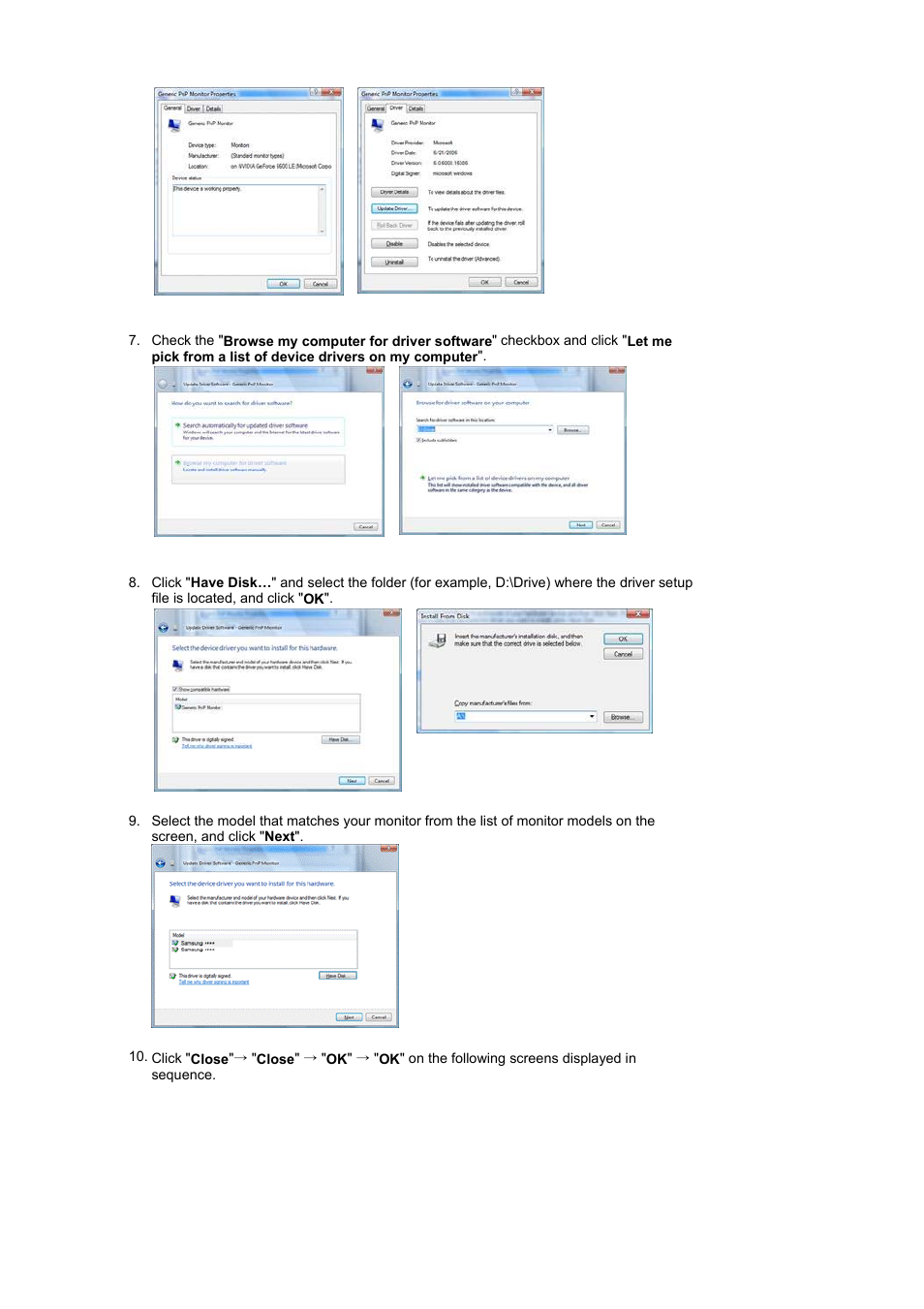 Samsung LS19MBPXFV-XAA User Manual | Page 19 / 56