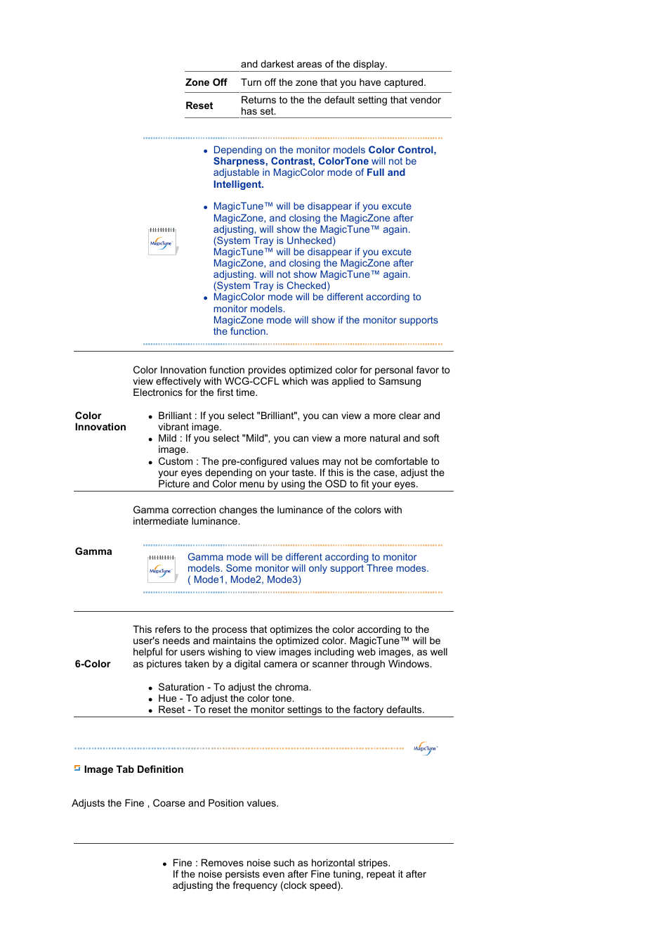 Samsung LS19MBPXFV-XAA User Manual | Page 31 / 56