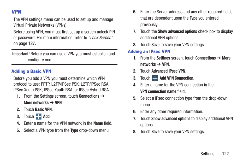 Samsung SM-T537AYKAATT User Manual | Page 127 / 167