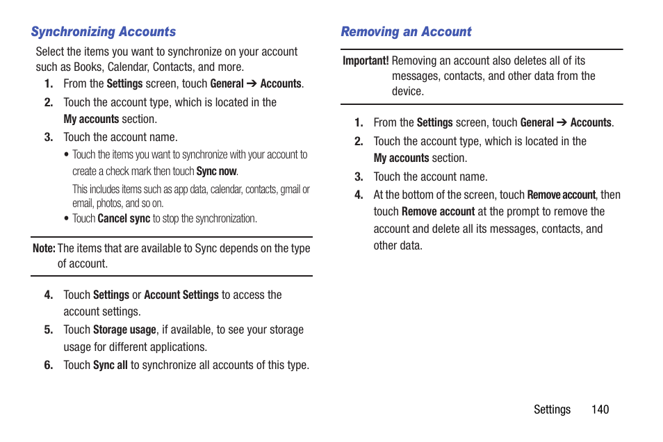 Samsung SM-T537AYKAATT User Manual | Page 145 / 167