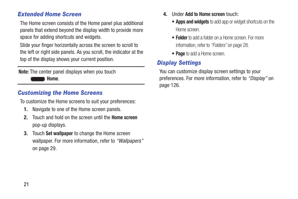 Yed. for more information, refer to | Samsung SM-T537AYKAATT User Manual | Page 26 / 167