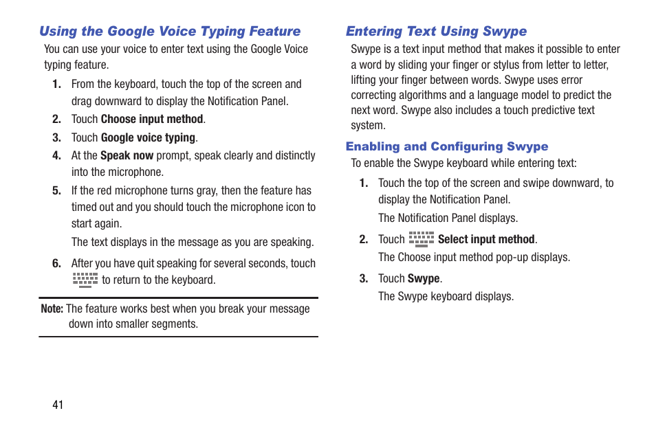 Samsung SM-T537AYKAATT User Manual | Page 46 / 167