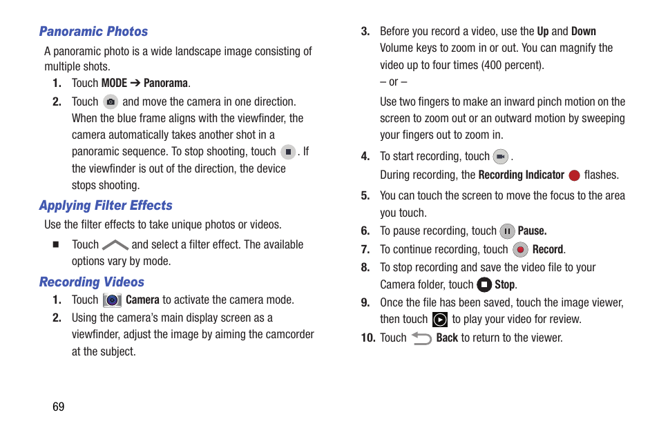 Samsung SM-T537AYKAATT User Manual | Page 74 / 167