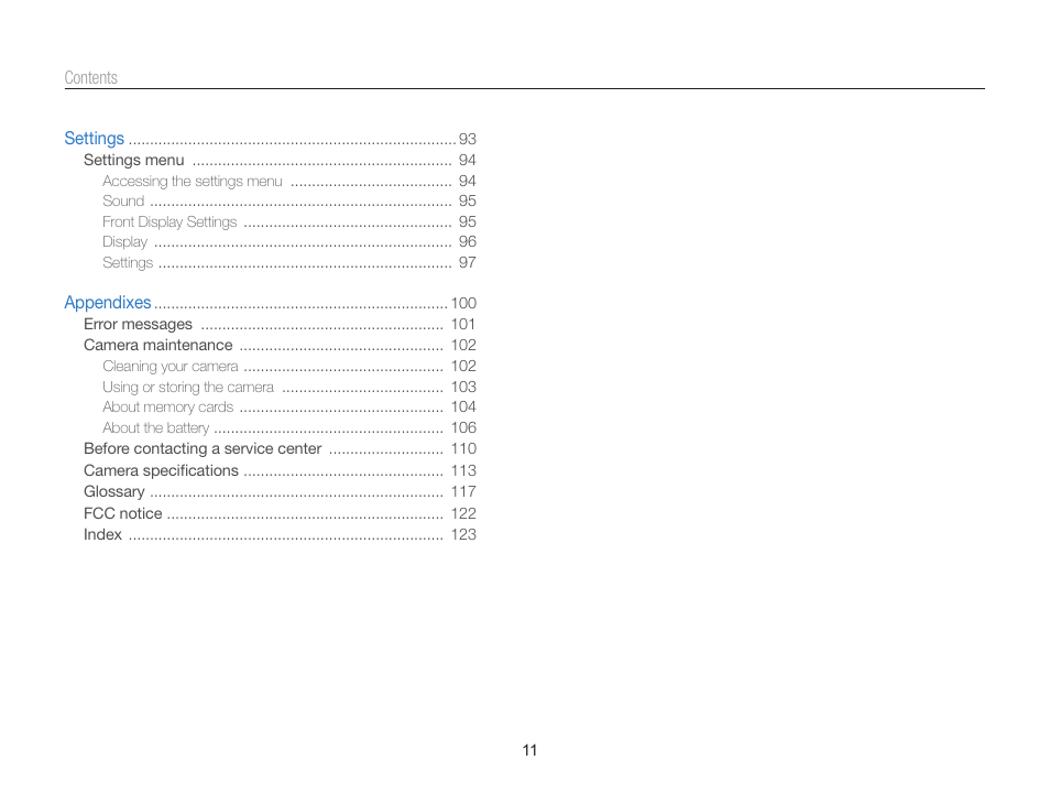 Samsung EC-PL170ZBPBUS User Manual | Page 12 / 127