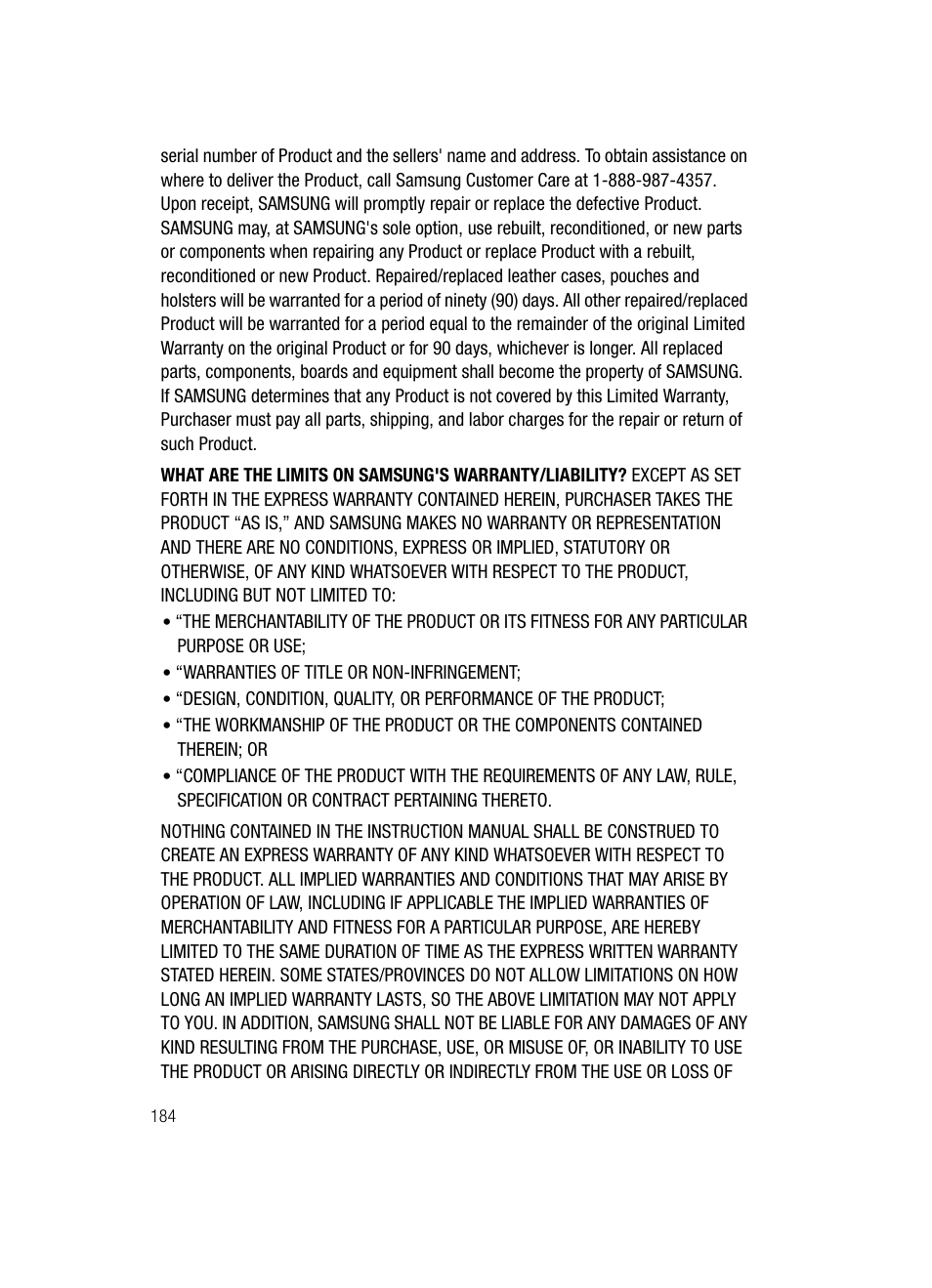 Samsung SCH-U520ZNAUSC User Manual | Page 184 / 192