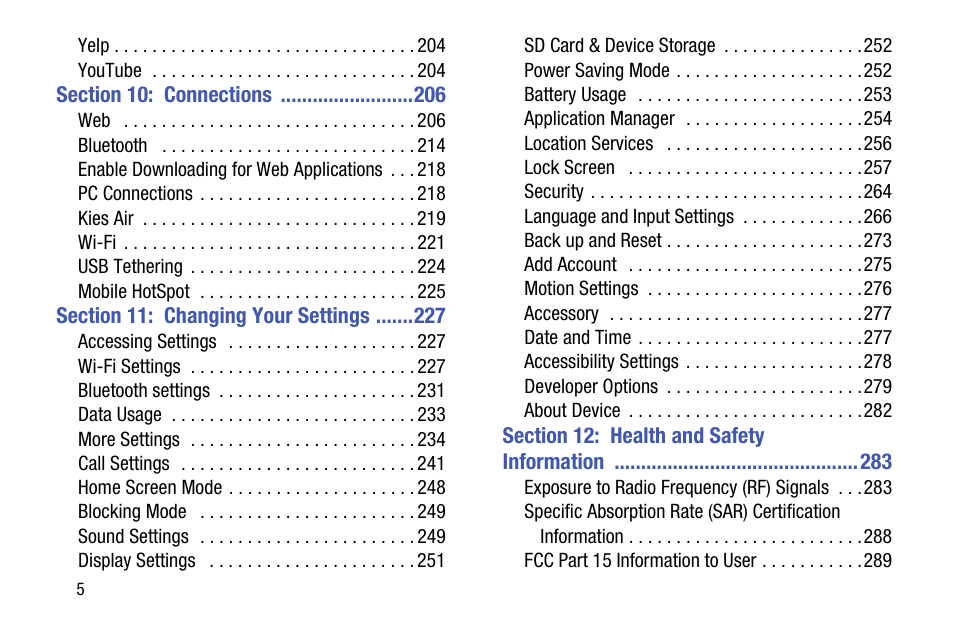 Samsung SGH-T599DAATMB User Manual | Page 10 / 340