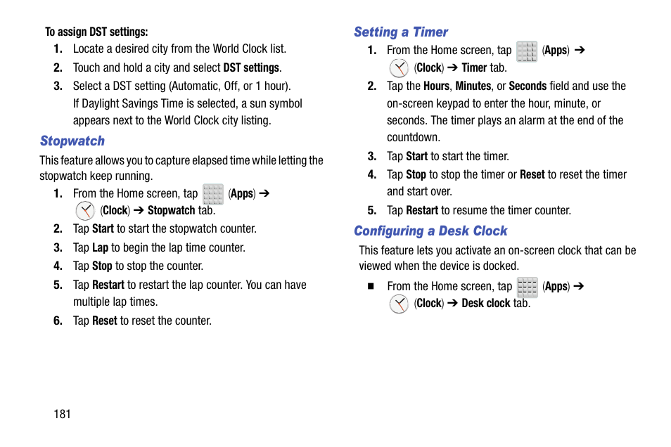 Samsung SGH-T599DAATMB User Manual | Page 186 / 340