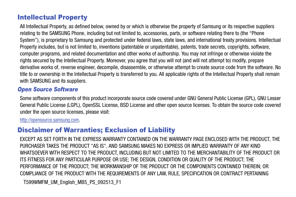 Samsung SGH-T599DAATMB User Manual | Page 2 / 340