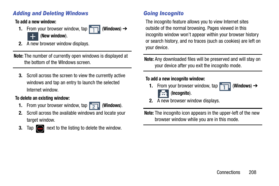 Samsung SGH-T599DAATMB User Manual | Page 213 / 340