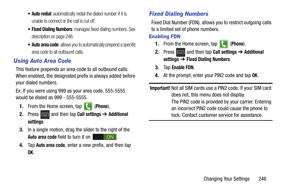 Samsung SGH-T599DAATMB User Manual | Page 251 / 340