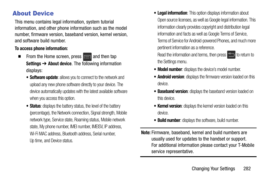 About device | Samsung SGH-T599DAATMB User Manual | Page 287 / 340