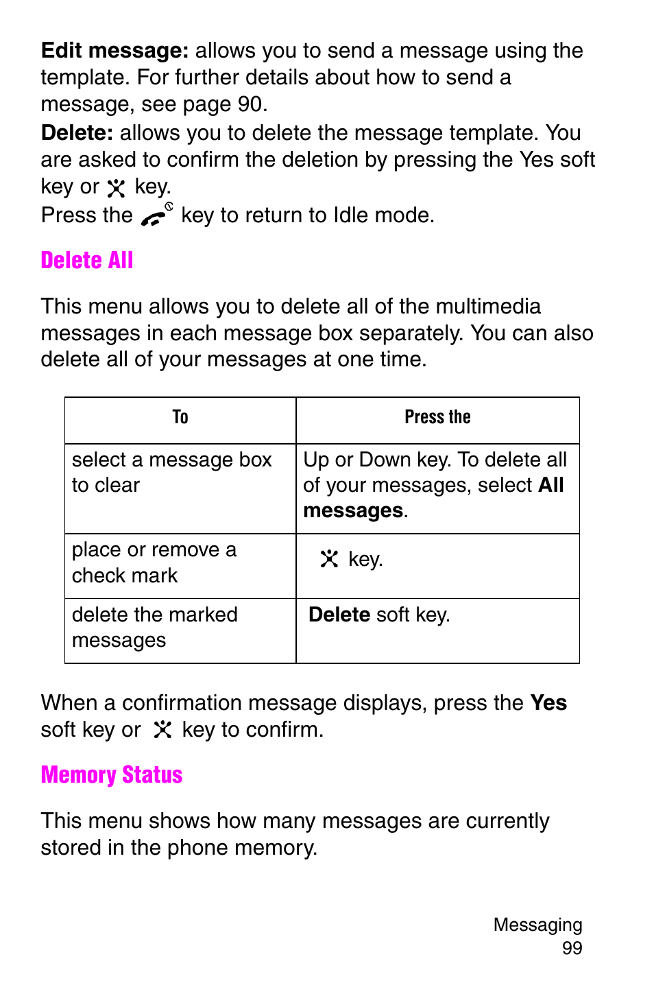 Samsung SGH-C207CSACIN User Manual | Page 100 / 219