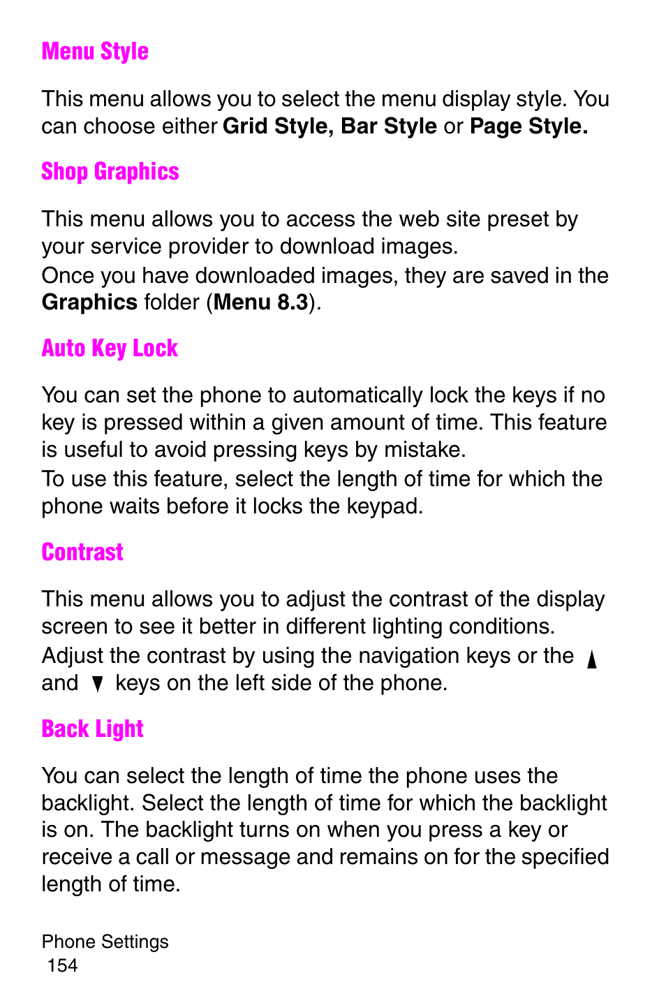 Samsung SGH-C207CSACIN User Manual | Page 155 / 219