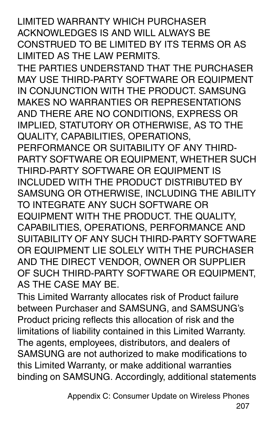 Samsung SGH-C207CSACIN User Manual | Page 208 / 219