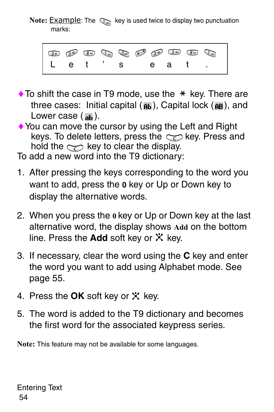 Press the ok soft key or key | Samsung SGH-C207CSACIN User Manual | Page 55 / 219