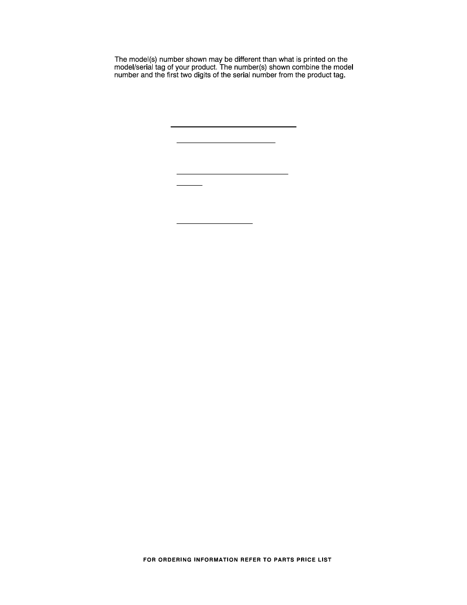 Optional, Optional parts (not included) | Amana NED7200TW10 User Manual | Page 8 / 8