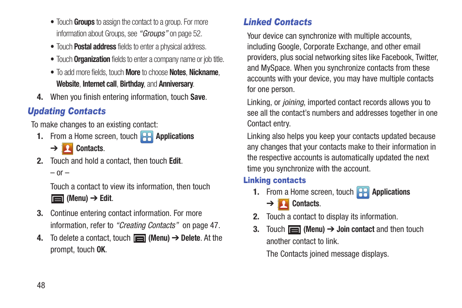 Samsung YP-GI1CB-XAA User Manual | Page 52 / 214