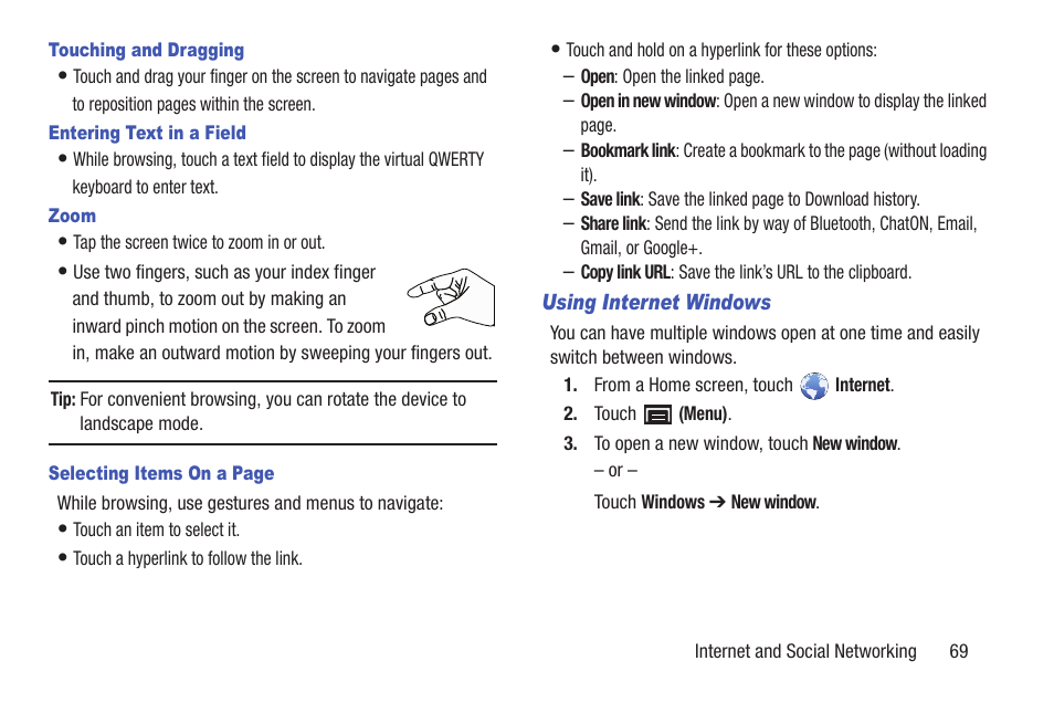 Samsung YP-GI1CB-XAA User Manual | Page 73 / 214