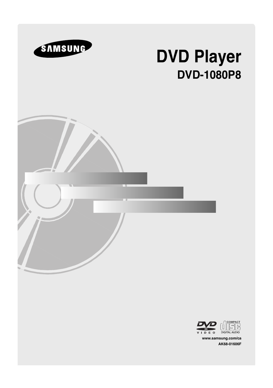 Samsung DVD-1080P8-XAA User Manual | 103 pages