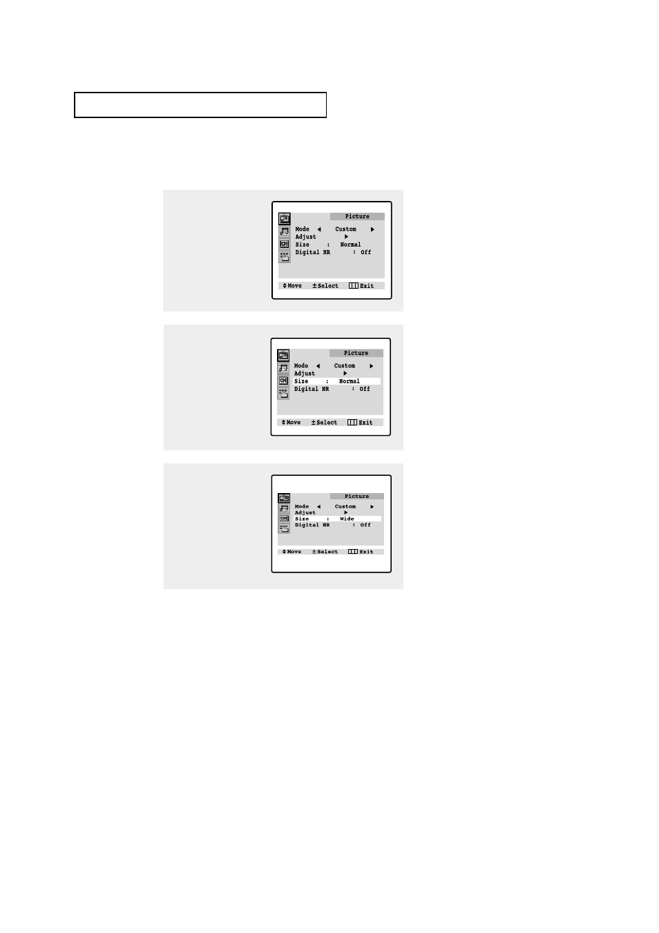 Changing the screen size | Samsung TXL3676S-XAC User Manual | Page 45 / 58